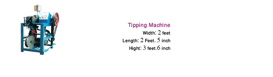 Semi Automatic tipping Machine