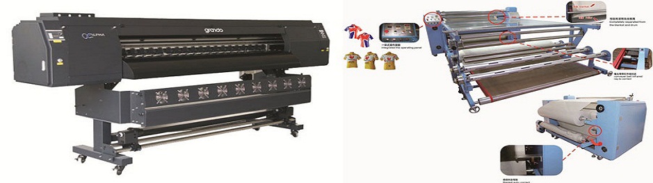 Sublimation printer & Sublimation print transfer machine